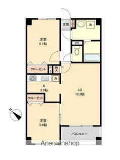 SーFORT青葉しらとり台【2階】の間取り