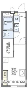 レオパレスマ メゾン【1階】の間取り