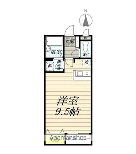 ポスト&ビーム木の家C【2階】の間取り