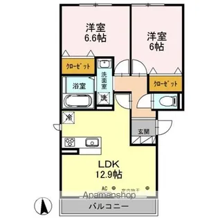 TーFORT【2階】の間取り