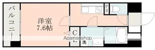 S−RESIDENCE熊本駅前【11階】の間取り
