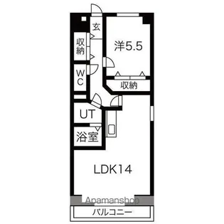 アルヴェアーレ藤が丘【10階】の間取り