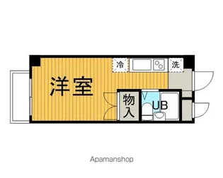 日野屋第一ビル【4階】の間取り