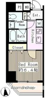 ウェリナ浅草【6階】の間取り