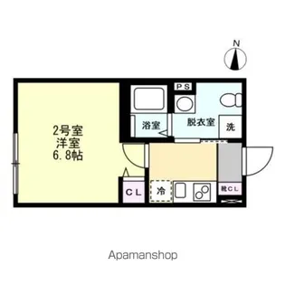 ベイルーム金沢文庫【302号室】の間取り