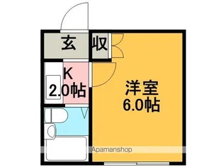 ピアコート前田【213号室】の間取り