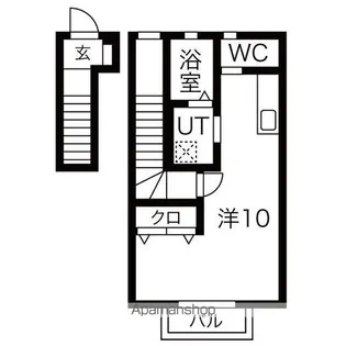 ぽらん【2階】の間取り