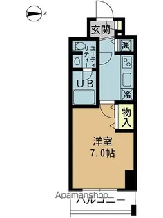 プロシード金山【3階】の間取り