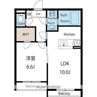 ヴェルトーレC棟【2階】の間取り
