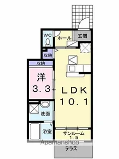 ステラ アイ【103号室】の間取り