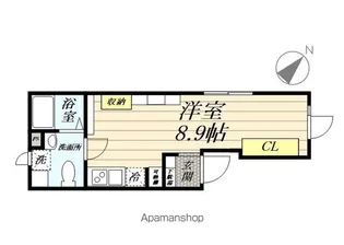 STASIA YOKOHAMA−TSURUMI(スタシア横浜鶴見【3階】の間取り