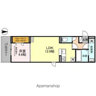 DーROOM盛岡本宮 D棟【3階】の間取り