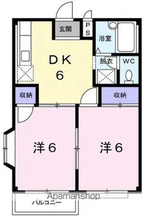 エクセレントシャトー【2階】の間取り