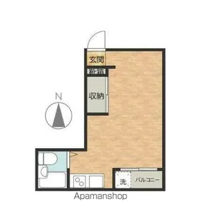 宮脇扇町第1マンション【2階】の間取り