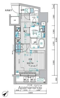 メインステージ押上Ⅴ【12階】の間取り