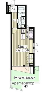 ル・シヤージュ神宮前【1階】の間取り