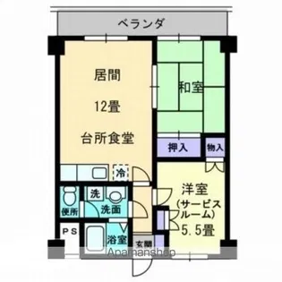 ロゼ三条【302号室】の間取り