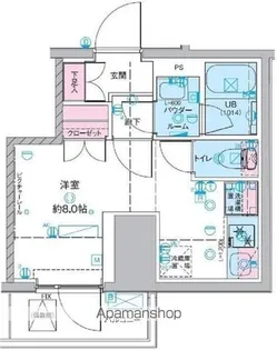 ジェノヴィア桜上水Ⅱ【7階】の間取り