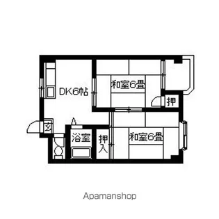 サンシャインMKM大池【5階】の間取り