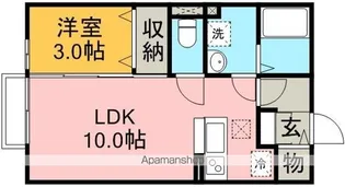 リヴィエール【1階】の間取り