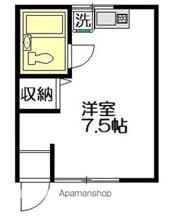ビラカワシマ【B号室】の間取り