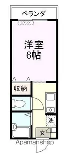 アーバンのりさだ【206号室】の間取り