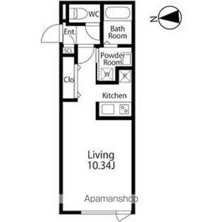 Branche城西【2階】の間取り