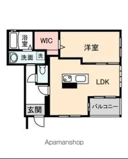 ラ・プリマヴェーラ【102号室】の間取り