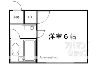 ヴィラマスミ2【2階】の間取り