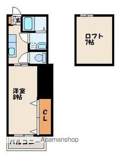 パティオ福工大前【2階】の間取り