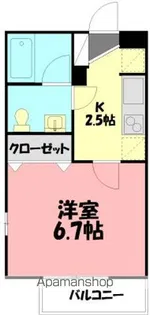 アルフィーネ茅ヶ崎【1階】の間取り