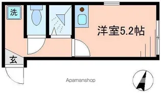 バーミープレイス阿佐ヶ谷【1階】の間取り