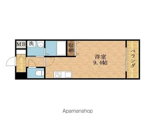 エス・キュート城東中央【11階】の間取り