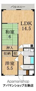 プランドールⅠ【3階】の間取り