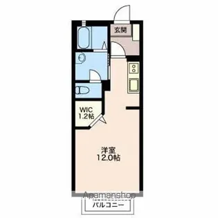 ここ葉アパートメント【1階】の間取り