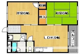 N COURT我孫子【3階】の間取り