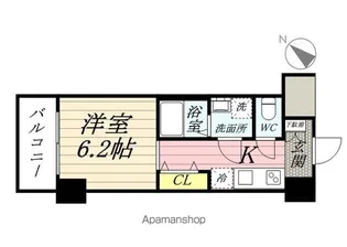 メイクスデザイン川崎【6階】の間取り