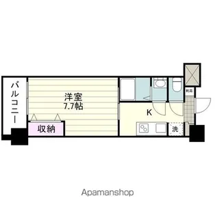 RJRプレシア郡元スクエア【812号室】の間取り
