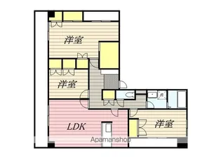 TRIBUTE CENTRAL【9階】の間取り