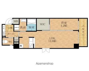 ゼスト岸和田【501号室】の間取り