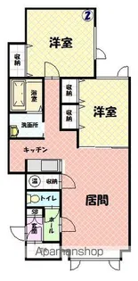 ABUNDANTA(アバンダント)【202号室】の間取り