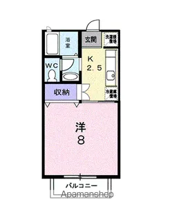 ピュシス【2階】の間取り