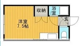リベルタ文京台【113号室】の間取り