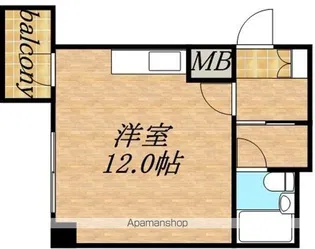 ライオンズマンション山鼻16条【8階】の間取り