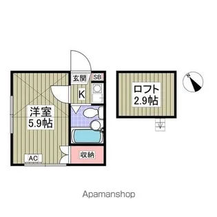 北松戸第7レジデンス【1階】の間取り