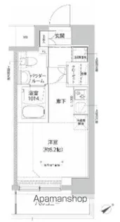 RELUXIA横濱反町【1階】の間取り