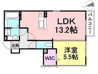 宮の前プラザ【1階】の間取り