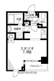 レジディア九段下【13階】の間取り