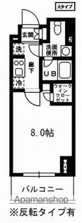 レジディア杉並方南町【2階】の間取り