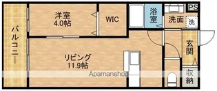 AMUSE【2階】の間取り